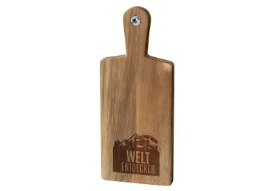 Produktbild von la vida Holzbrett Weltentdecker 34x14x1,5cm