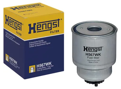 Imagen del producto de Filtro de combustible de 141 mm, marca HENGST FILTER, compatible con, entre otros, el TOYOTA AVENSIS