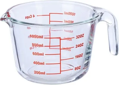 Produktbild von Messbecher aus Glas 1000 ml