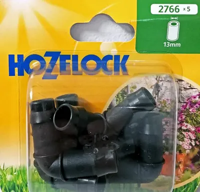 Image de Raccord à angle droit 90 degrés Ø. 13 mm Hozelock