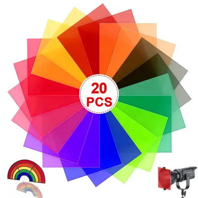 Productafbeelding van Set van 20 Kleurfilters voor Fotografie en DIY Projecten
