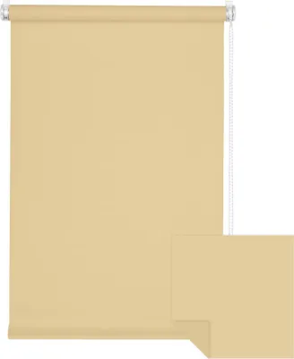 Produktbild von Verdunkelungsrollo Fenster ohne Bohren Tenebra Klemmfix 65x160cm beige VICTORIA M