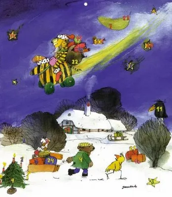 Obrázek produktu pro Adventní kalendář "Z nebeských výšin..."