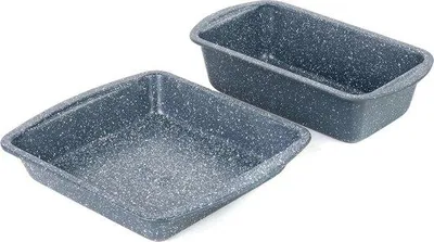 Produktbild von Rechteckige Backform aus Edelstahl 36 x 24 cm - Antiaanbaklaag - Klappluftschutz - Tiramisu-Backofen
