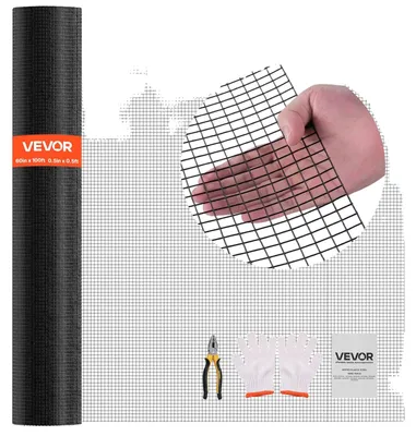 Obrázok produktu pre VEVOR záhradný plot 152 cm x 30,48 m, šírka 1,27x1,27 cm, plot z pozinkovaného drôtu 1,06 mm, plot z drôtu potiahnutého vinylom, zvárané pletivo, záhradný plot pre králiky a hydinu