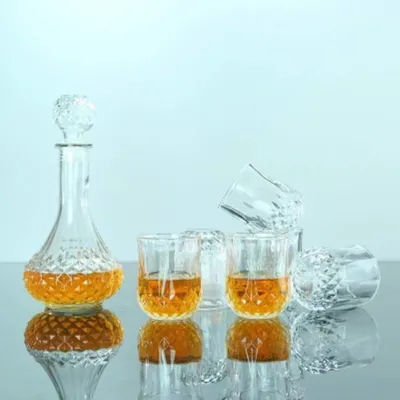 Productafbeelding van Kristallen Wijnglazen Set met Karaf