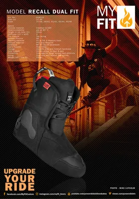 Obrázok produktu pre Botička Powerslide MY FIT Recall Dual Fit Liner, 37-38