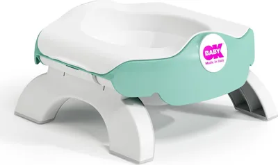 Produktbild von OKBABY Baby N39057240X Roady - 3 in 1 Reisetöpfchen & Toilettenring, türkis einheitsgröße