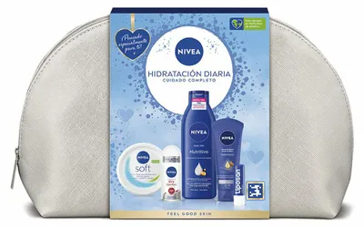 Image de Coffret de soins unisexe Nivea HYDRATANT NIVEA, 5 pièces