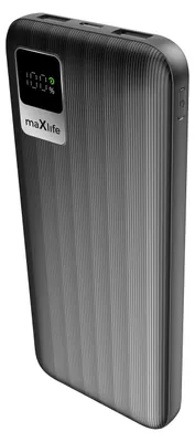 Immagine prodotto di Maxlife Power Bank Mxpb-07, 10000 mAh, colore nero
