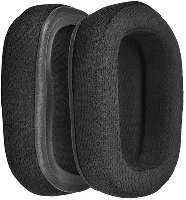 Produktbild von Ersatz-Kopfhörerkissen für Logitech G935/G933 - Mesh-Stoff - Schwarz