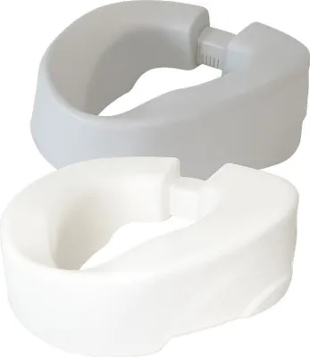 Produktbild von CLIP UP Toilettensitzerhöhung ohne Deckel – verstellbare 10-cm Sitzerhöhung für Standardtoiletten (bis 150 kg)