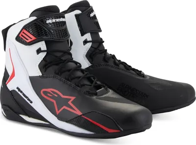 Immagine prodotto di Alpinestars Faster-4 scarpe da moto, nero/bianco/rosso, 7