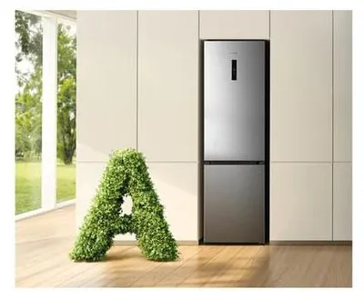 Produktbild von Gorenje NRK620AAXL4 Kühl-/Gefrierkombinationen, 336 Liter, No-Frost, FastFreeze, Edelstahl silber