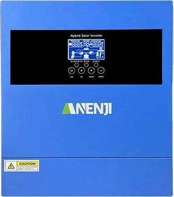 Obrázek produktu pro Solární střídač, výstup s čistou sinusovou vlnou, integrovaná solární nabíječka, ANJ-4000W-24V-WIFI, 220–240 V
