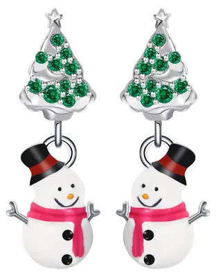 Produktbild von Solidchoice – Weihnachtsohrringe aus 925er Sterlingsilber