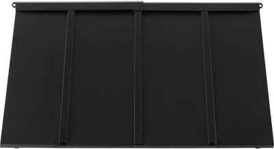 Imagen del producto de Toldo para exteriores, 111,8 x 61 cm, estructura de acero, duradero, ideal para entradas, ventanas, terrazas y balcones, protege contra la lluvia, la nieve y el sol.