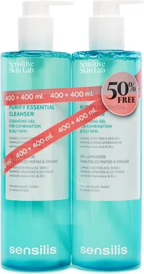 Obrázek produktu pro PURIFY ESSENTIAL CLEANSER čisticí gel 2 x 400 ml