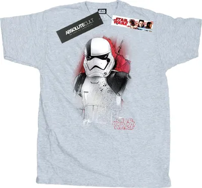 Produktbild von Star Wars: The Last Jedi - T-Shirt für Herren BI1196 (L) (Grau)