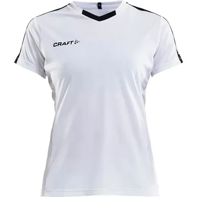 Produktbild von Craft Progress Contrast Trikot Kurzarm Damen - Weiß / Schwarz