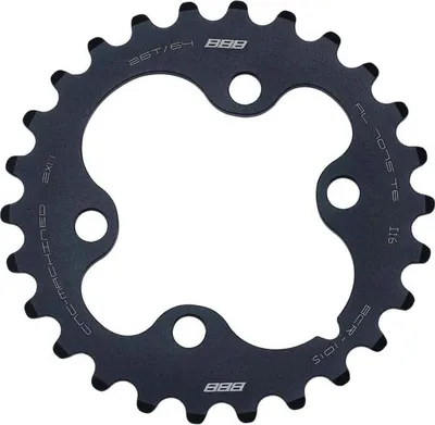 Obrázek produktu pro BBB Cycling BBB převodník MTBGear Shimano XT 26T/64 mm černý – přesný MTB...