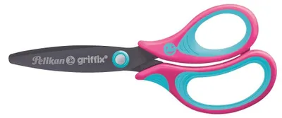 Produktbild von Pelikan Griffix, Kind, Gerader Schnitt, Einzelbild, Blau, Pink, Metall, Universal