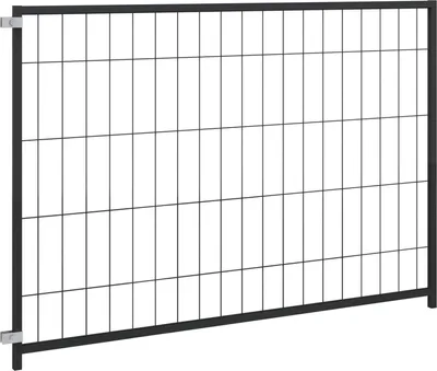 Obrázek produktu pro vidaXL | Klec pro zvířata bez dvířek | Černá 300 x 100 x 70 cm, ocel