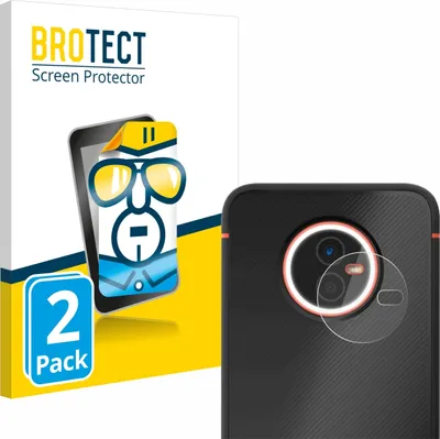 Produktbild von 2x Für Gigaset GX4 Pro (NUR Kameraschutz) Schutzfolie BROTECT Displayschutz Display Schutz Folie Klar Transparent