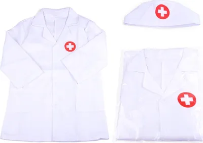 Produktbild von Kinder Arzt Krankenschwester Set Doktor Rollenspiel Spielzeug Arztkittel Arzt Kostüm Geschenke Ab 3-6 Jahre Jungen Mädchen (Weiß）