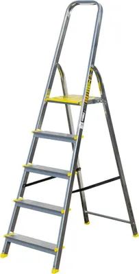 Produktbild von Bayersystem Aluminium-Leiter 120Kg 5 Stufen