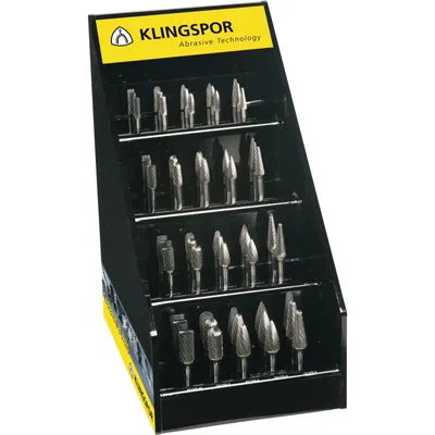 Produktbild von Klingspor HF 100-A Fräser/Kernbohrer/ Set, 6 mm Kreuzverzahnung