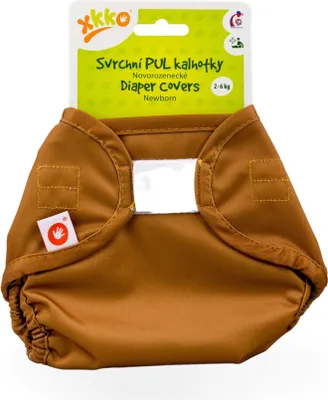 Obrázok produktu pre XKKO Vrchné plienkové nohavičky Newborn - Honey Mustard