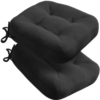 Produktbild von Sitzkissen 40x40x8 cm 2er Set, Wasserabweisend und Waschbar