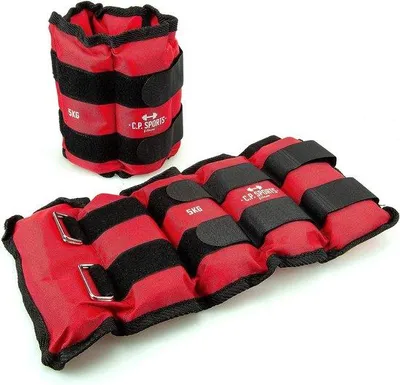 Produktbild von Gewichtsmanschetten für Arme und Beine, 0,5-5 kg Paar