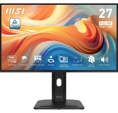 Produktbild von MSI PRO MP275PG E14 Computerbildschirm 68 6 cm (27 ) 1920 x 1080 Pixel Full HD LCD Schwarz