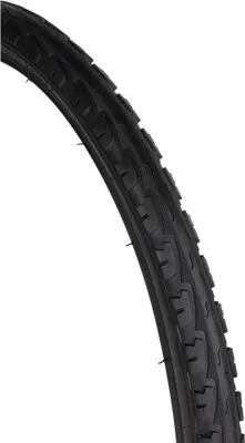Productafbeelding van Fietsband, zwart, voor racefiets, 24 inch x 1,75, geschikt voor volwassenen
