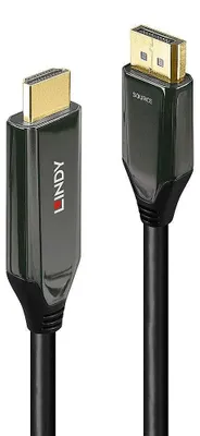 Produktbild von Lindy 40931, 2 m, HDMI Typ A (Standard), DisplayPort, Männlich, Männlich, Gerade