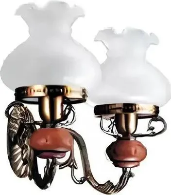 Produktbild von Wandlampe Wandleuchten Wandleuchte Lüster Wand Lampen Braun Barock