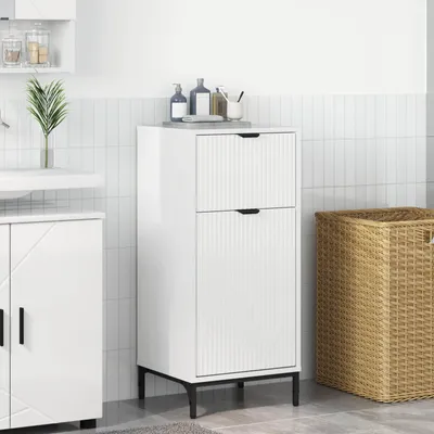 Productafbeelding van Maison Exclusive - Badkamerkast, hoogglans wit, 39,5 x 36 x 88 cm