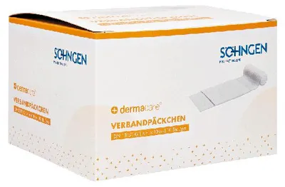 Produktbild von DermaCare® Verbandpäckchen groß Verpackungseinheit 10St. | Packung (10 Stück)