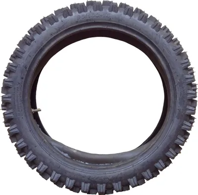 Produktbild von Crossreifen Dirtbike Kinder-Dirtbikereifen 90/100-14 Schlauch Ersatzreifen