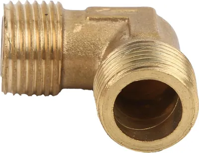 Image de Raccord de tuyau à angle droit Coude de connexion de clapet anti-retour de pompe en laiton Raccords de compresseur d'air G3/8