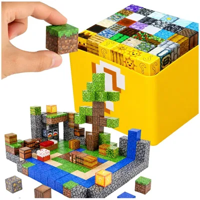Immagine prodotto di Blocchi magnetici per scopi educativi, 150 pezzi, 12 figure