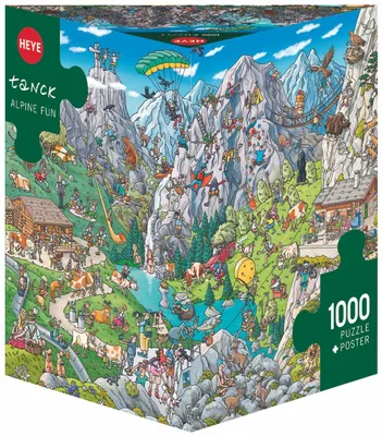 Produktbild von Alpine Fun. Puzzle 1000 Teile