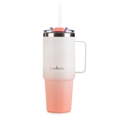Zdjęcie produktu dla Kubek termiczny Rosmarino MegaCup Ombre 870 ml – różowy