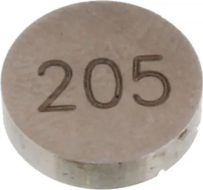 Produktbild von Ventil-Einstellplättchen JMP 9,5mm 2,05 für Kawasaki VN Classic , Yamaha YZF-R1 250 / 300 / 350 / 400 / 425 / 450 / 550 / 600 / 700 / 750 / 800 / 850 / 900 / 955 / 1000 / 1050 / 1100 / 1200 / 1215 / 1300 / 1400 / 1670 / 1700 / 1800 / 2460 c