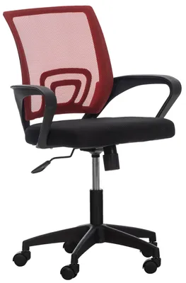 Produktbild von CLP Bürostuhl Auburn höhenverstellbar und drehbar rot