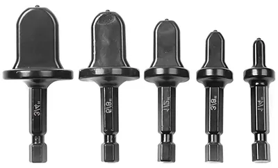Productafbeelding van Bördelapparaat Airco - Expander Set - Leidingen Uitbreiden - Lagerstaal - 5 Maten - Zwart