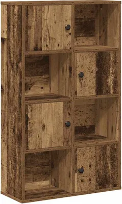 Immagine prodotto di Libreria effetto legno vecchio 60x24x101,5 cm materiale a base di legno