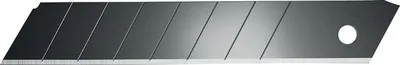 Image de Hansa 41-1311.702 10 Hansa Ersatzklingen Cuttermesser-Klingen schwarz 18 mm